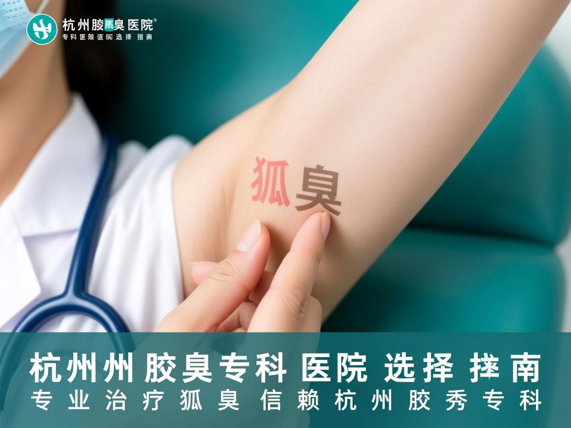 杭州腋臭专科医院选择指南，专业治疗狐臭，信赖杭州腋秀专科