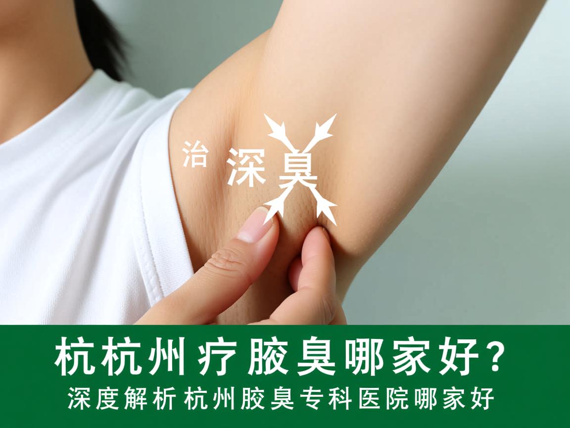 杭州治疗腋臭哪家好？深度解析杭州腋臭专科医院哪家好