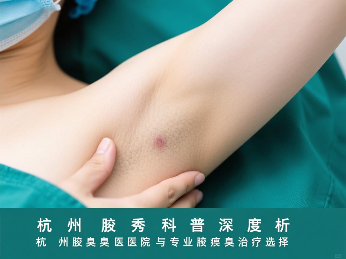 杭州腋秀科普，深度解析杭州腋臭医院与专业腋臭治疗选择