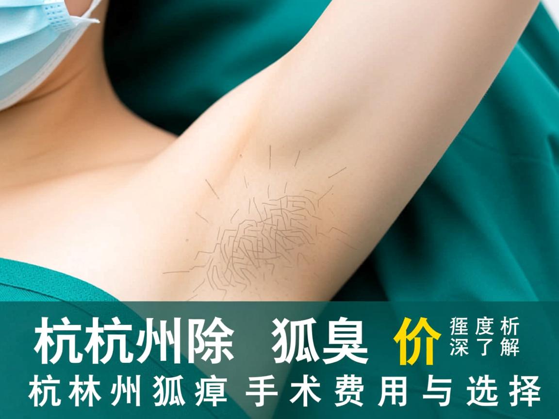 杭州除狐臭价格解析，深度了解杭州狐臭手术费用与选择