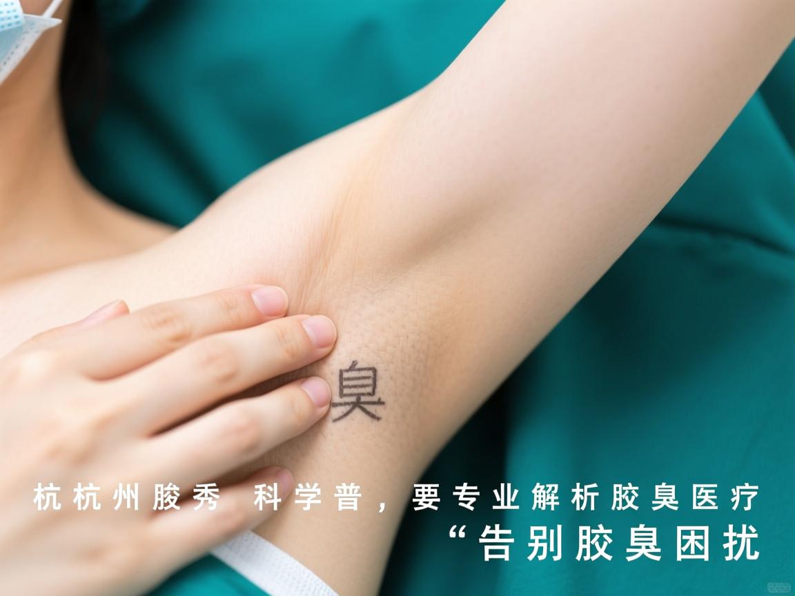 杭州腋秀科普，专业解析腋臭医疗，告别腋臭困扰