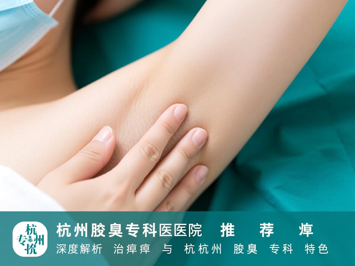 杭州腋臭专科医院推荐，深度解析腋臭治疗的先进方案与杭州腋臭专科特色