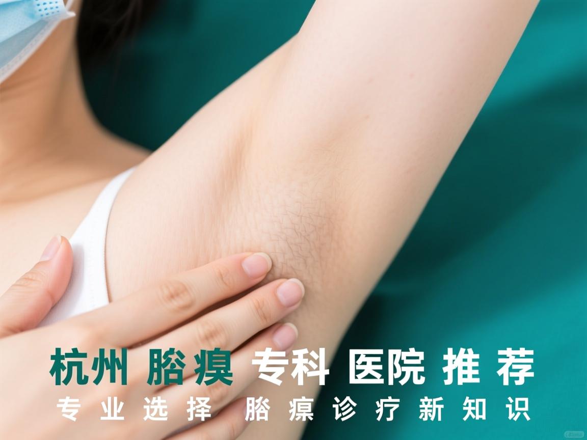 杭州腋臭专科医院推荐，专业选择与腋臭诊疗新知识