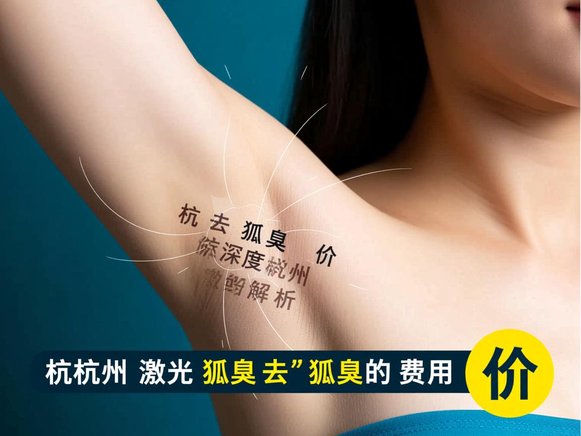 杭州激光去狐臭价格,深度解析杭州激光去狐臭的费用构成 杭州激光去狐臭价格,深度解析杭州激光去狐臭的费用构成
