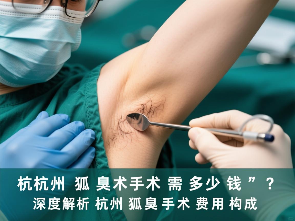 杭州狐臭手术需多少钱?深度解析杭州狐臭手术费用构成 杭州狐臭手术需多少钱?深度解析杭州狐臭手术费用构成