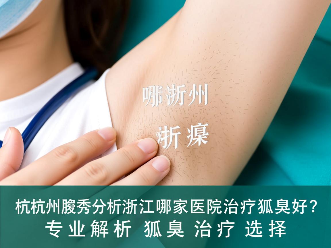 杭州腋秀分析,浙江哪家医院治疗狐臭好?专业解析狐臭治疗选择 杭州腋秀分析,浙江哪家医院治疗狐臭好?专业解析狐臭治疗选择