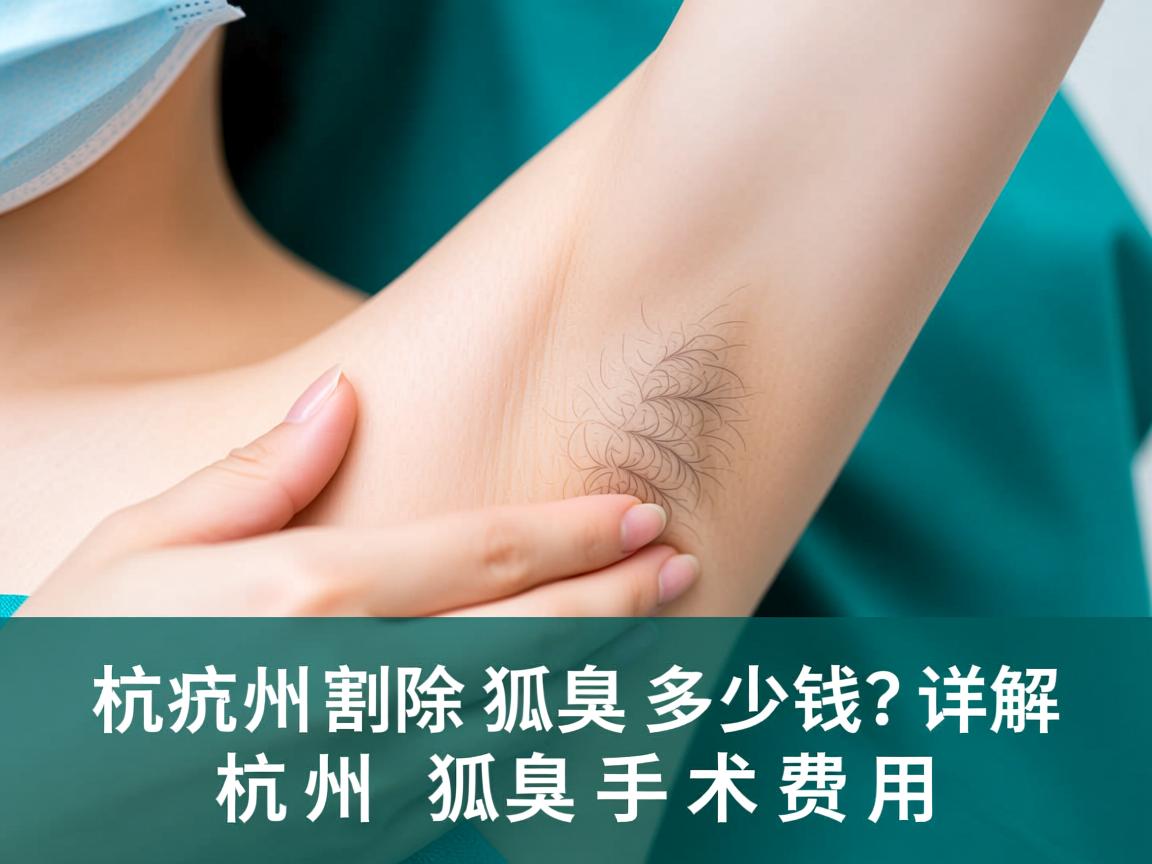 杭州割除狐臭多少钱?详解杭州狐臭手术费用 杭州割除狐臭多少钱?详解杭州狐臭手术费用