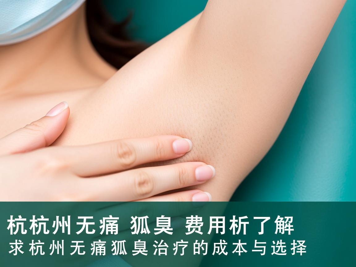 杭州无痛狐臭费用解析,了解杭州无痛狐臭治疗的成本与选择 杭州无痛狐臭费用解析,了解杭州无痛狐臭治疗的成本与选择