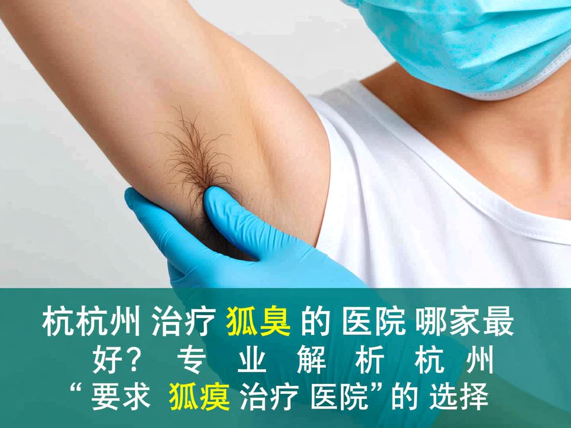 杭州治疗狐臭的医院哪家最好?专业解析杭州狐臭治疗医院的选择 杭州治疗狐臭的医院哪家最好?专业解析杭州狐臭治疗医院的选择