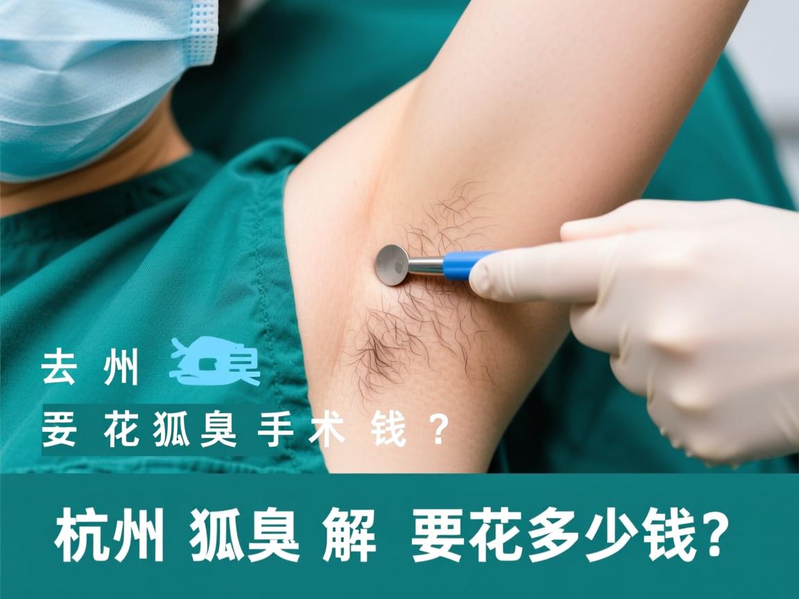 杭州去狐臭手术要花多少钱?详解杭州狐臭手术费用 杭州去狐臭手术要花多少钱?详解杭州狐臭手术费用