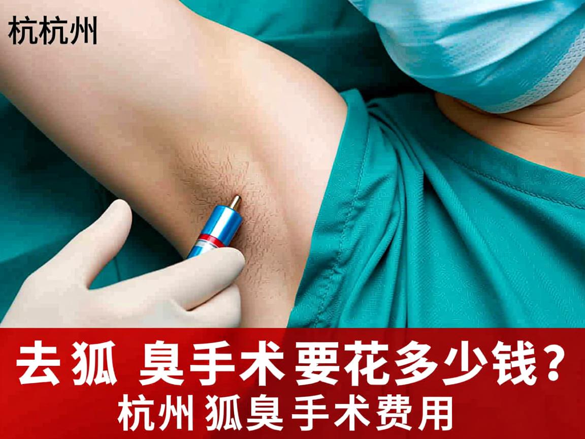 杭州去狐臭手术要花多少钱?详解杭州狐臭手术费用 杭州去狐臭手术要花多少钱?详解杭州狐臭手术费用