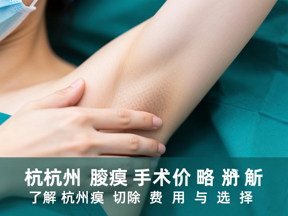 杭州腋臭手术价格解析,了解杭州腋臭切除费用与选择 杭州腋臭手术价格解析,了解杭州腋臭切除费用与选择