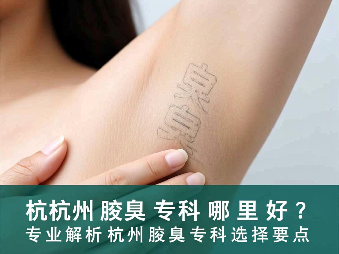 杭州腋臭专科哪里好?专业解析杭州腋臭专科选择要点 杭州腋臭专科哪里好?专业解析杭州腋臭专科选择要点