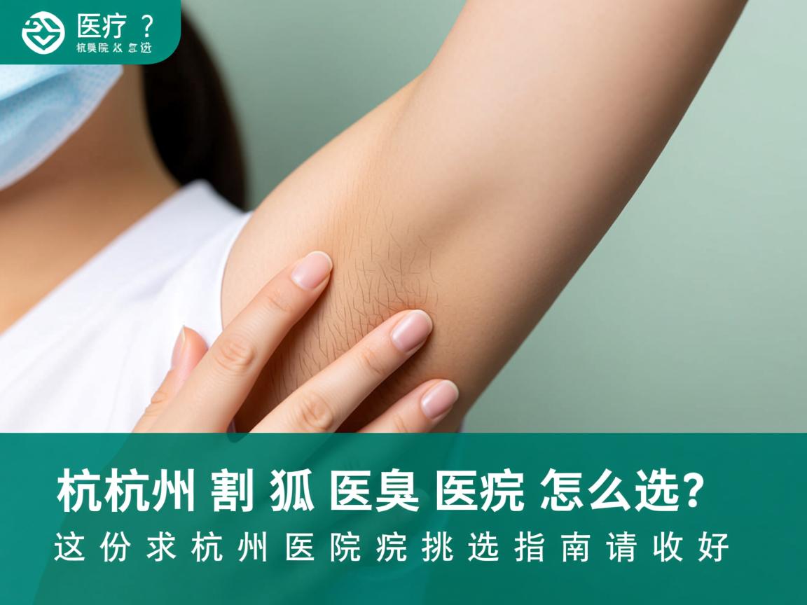 杭州割狐臭医院怎么选?这份杭州狐臭医院挑选指南请收好 杭州割狐臭医院怎么选?这份杭州狐臭医院挑选指南请收好