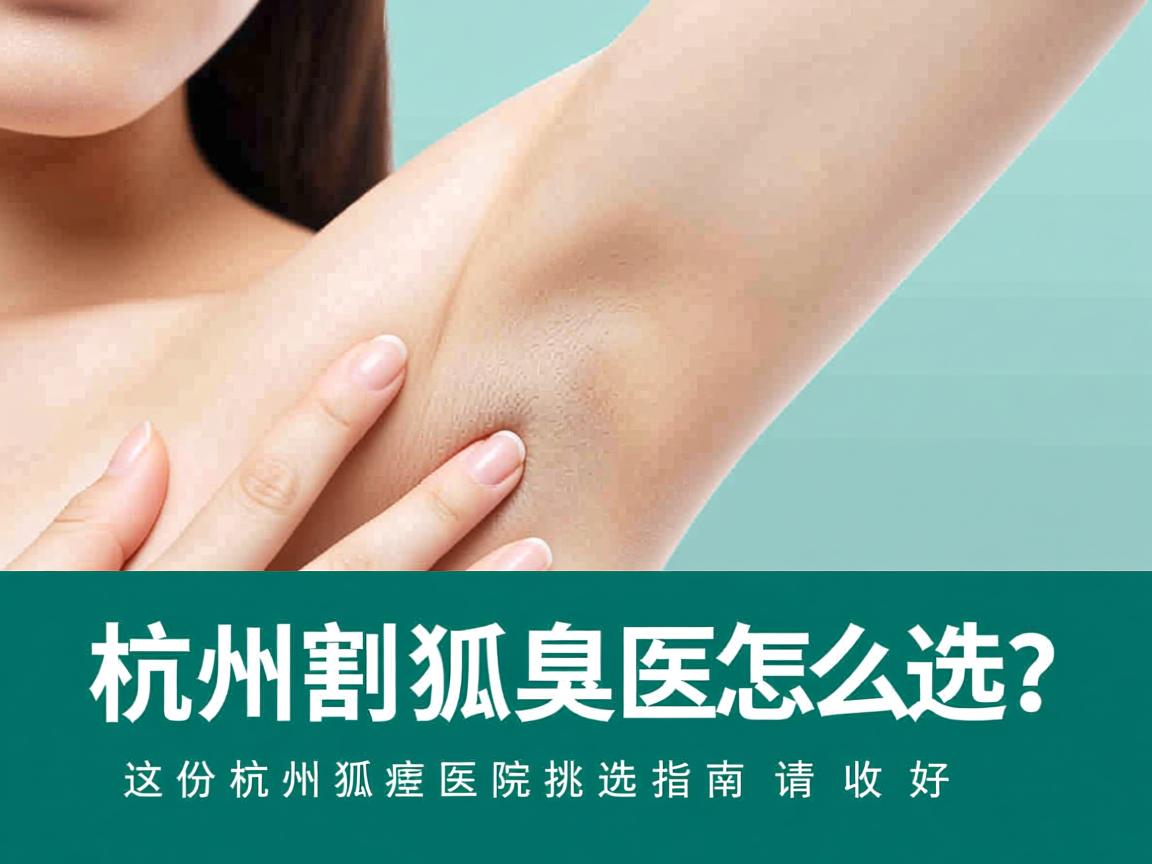 杭州割狐臭医院怎么选?这份杭州狐臭医院挑选指南请收好 杭州割狐臭医院怎么选?这份杭州狐臭医院挑选指南请收好