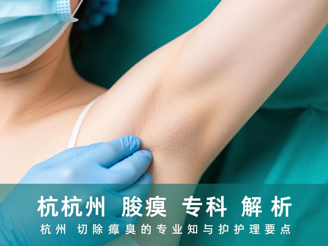 杭州腋臭专科解析,杭州切除腋臭的专业知识与护理要点 杭州腋臭专科解析,杭州切除腋臭的专业知识与护理要点