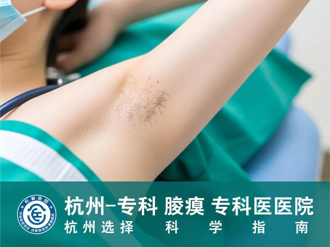 杭州腋臭专科医院解析,选择杭州腋臭专科医院的科学指南 杭州腋臭专科医院解析,选择杭州腋臭专科医院的科学指南