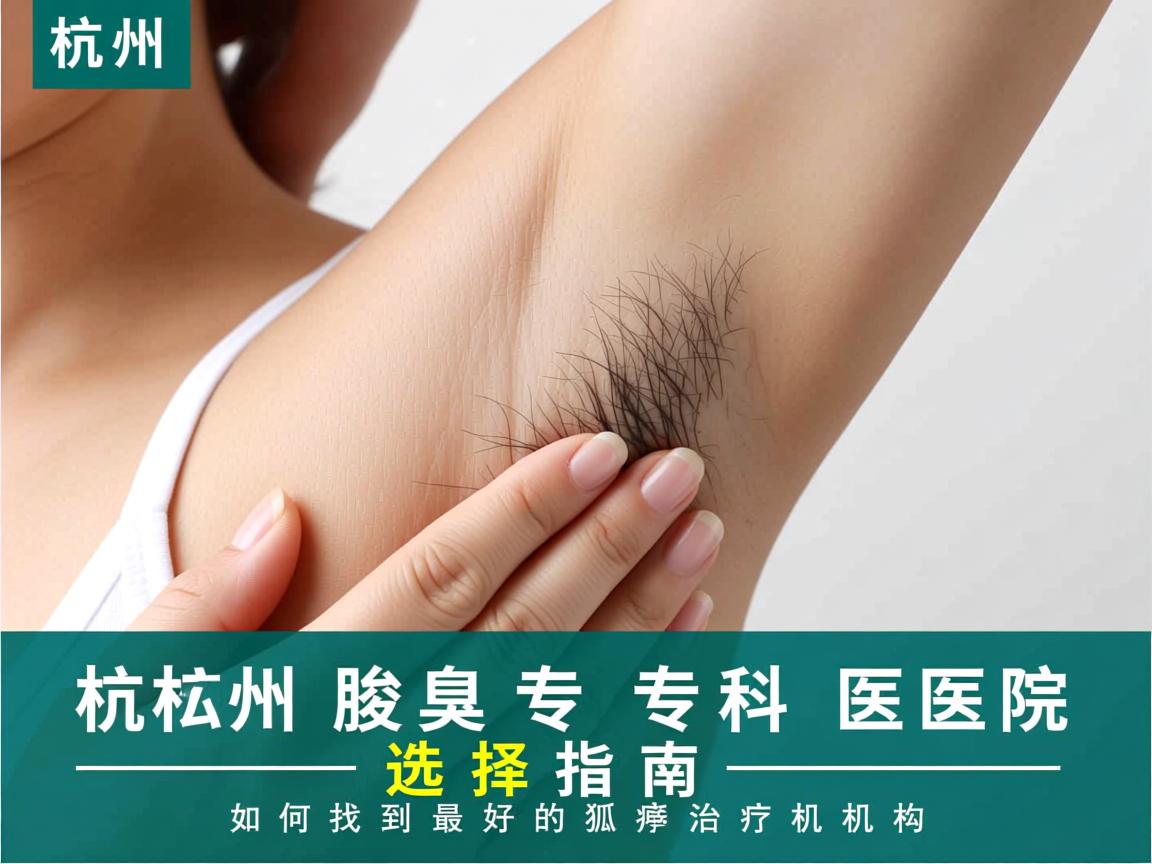 杭州腋臭专科医院选择指南,如何找到最好的狐臭治疗机构 杭州腋臭专科医院选择指南,如何找到最好的狐臭治疗机构