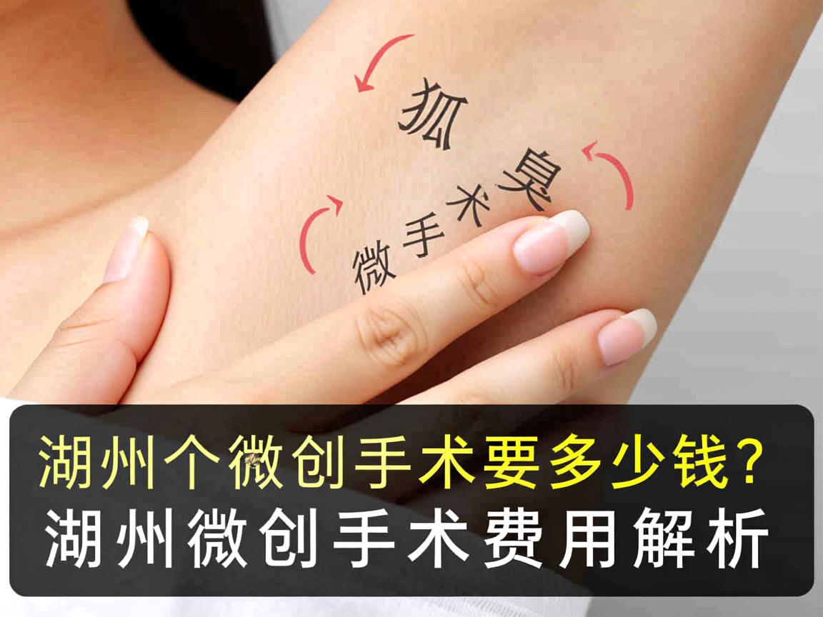 在湖州做个狐臭微创手术要多少钱?湖州狐臭微创手术费用解析 在湖州做个狐臭微创手术要多少钱?湖州狐臭微创手术费用解析