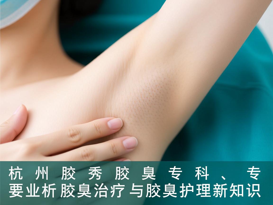 杭州腋秀腋臭专科,专业解析腋臭治疗与腋臭护理新知识 杭州腋秀腋臭专科,专业解析腋臭治疗与腋臭护理新知识