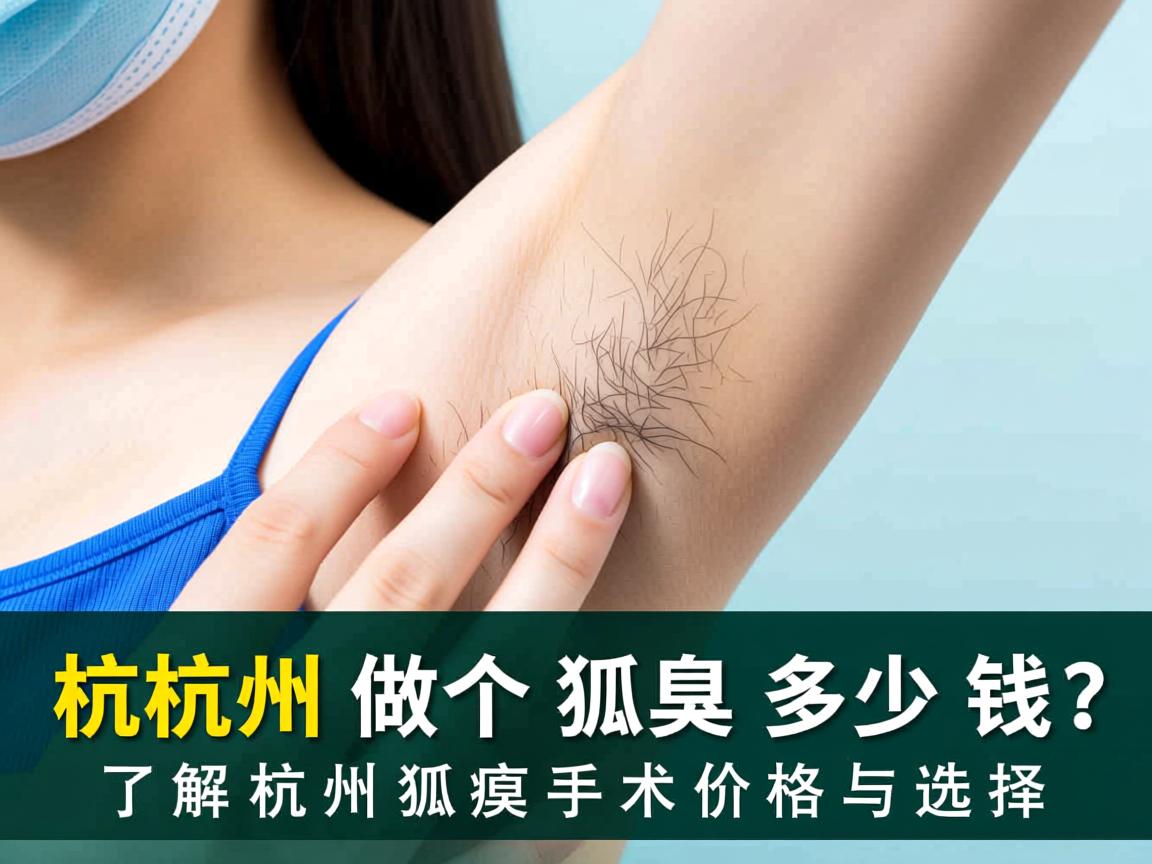 杭州做个狐臭多少钱?了解杭州狐臭手术价格与选择 杭州做个狐臭多少钱?了解杭州狐臭手术价格与选择