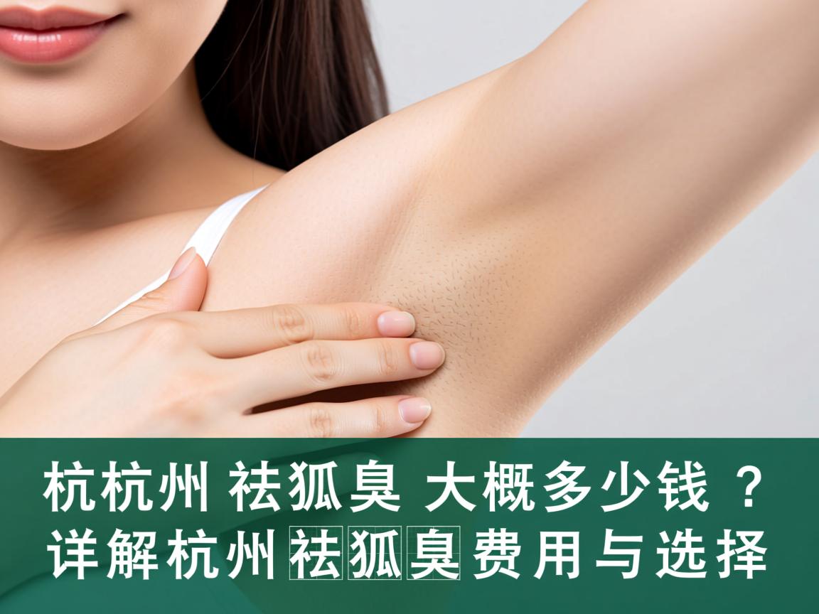 杭州祛狐臭大概多少钱?详解杭州祛狐臭费用与选择 杭州祛狐臭大概多少钱?详解杭州祛狐臭费用与选择