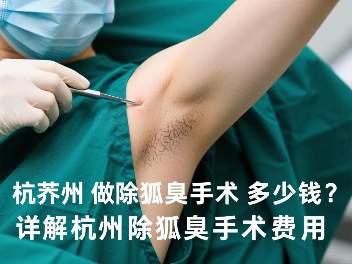 杭州做除狐臭手术多少钱?详解杭州除狐臭手术费用 杭州做除狐臭手术多少钱?详解杭州除狐臭手术费用