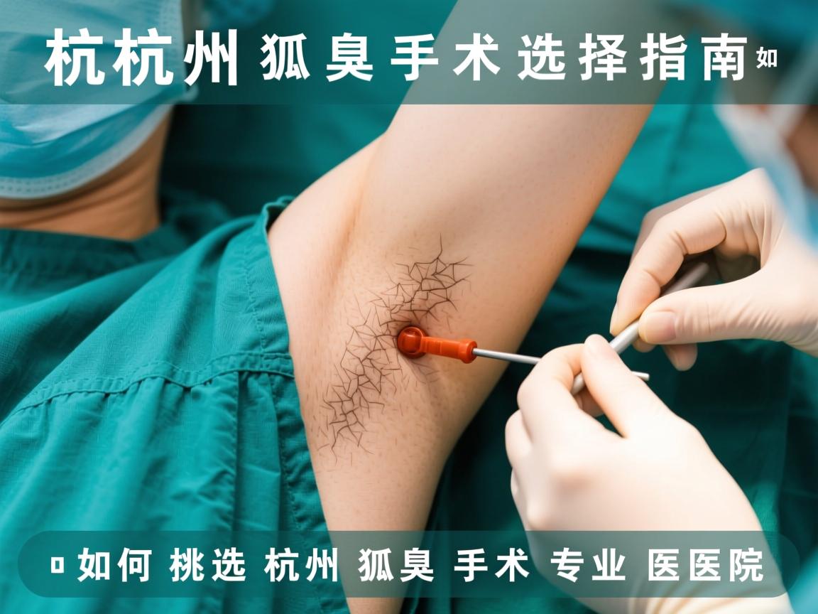 杭州狐臭手术选择指南,如何挑选杭州狐臭手术专业医院 杭州狐臭手术选择指南,如何挑选杭州狐臭手术专业医院