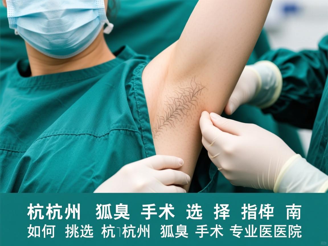 杭州狐臭手术选择指南,如何挑选杭州狐臭手术专业医院 杭州狐臭手术选择指南,如何挑选杭州狐臭手术专业医院