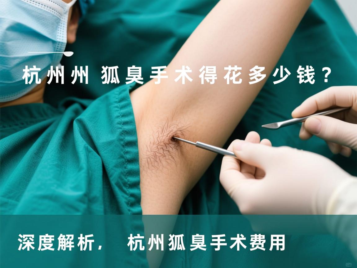 杭州狐臭手术得花多少钱?深度解析杭州狐臭手术费用 杭州狐臭手术得花多少钱?深度解析杭州狐臭手术费用