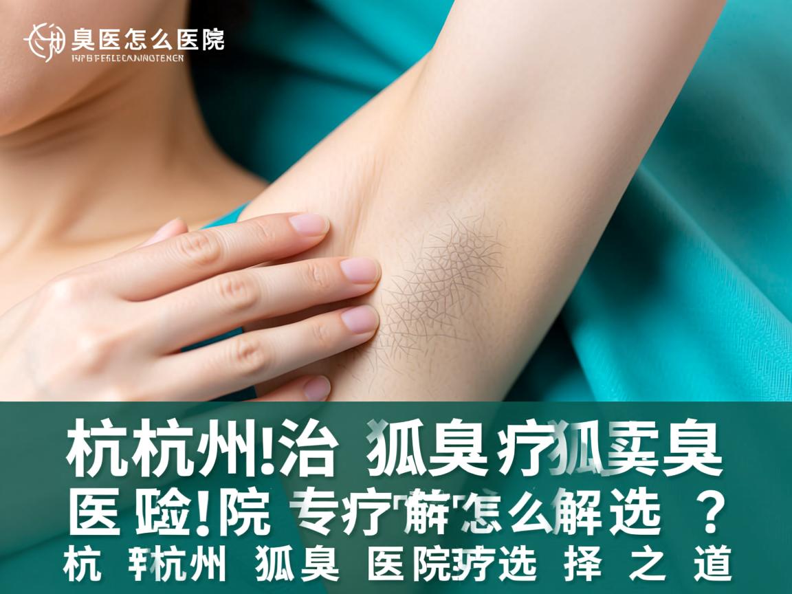 杭州治疗狐臭医院怎么选?专业解析杭州狐臭医院的选择之道 杭州治疗狐臭医院怎么选?专业解析杭州狐臭医院的选择之道