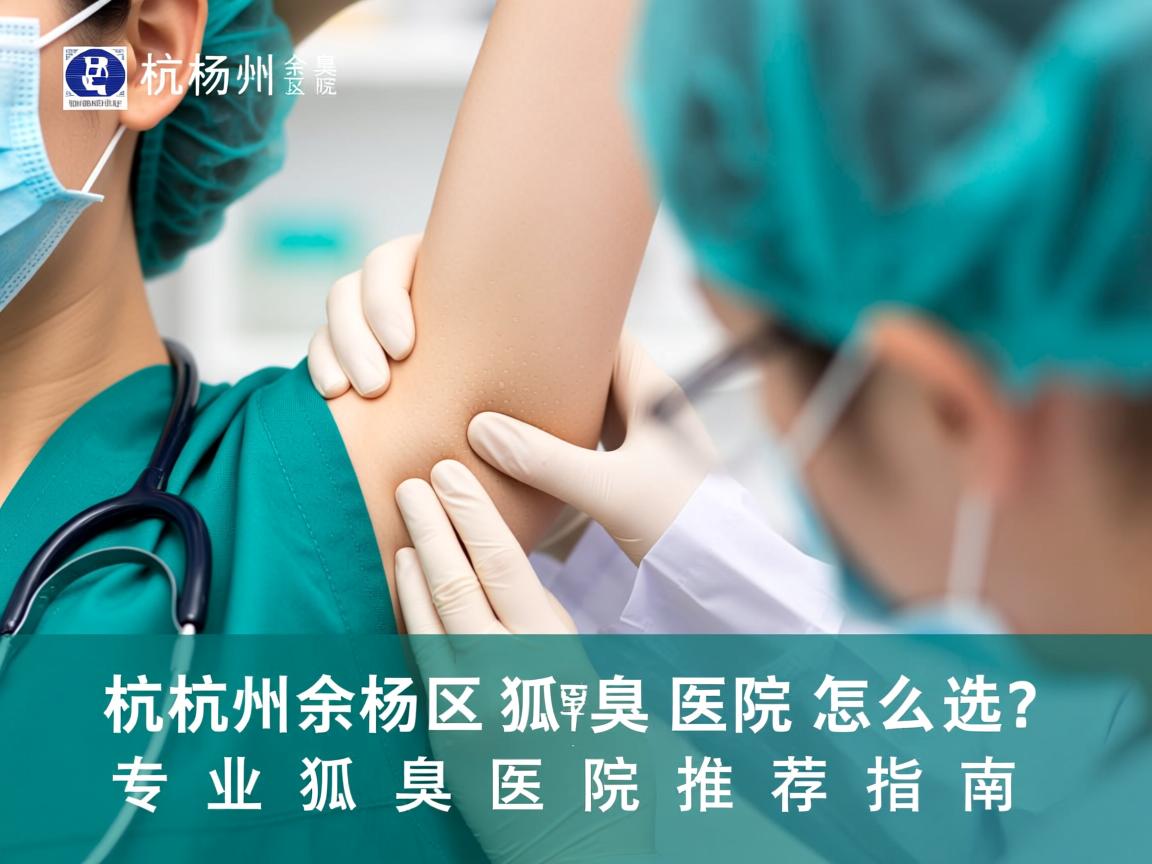 杭州余杭区狐臭医院怎么选?专业狐臭医院推荐指南 杭州余杭区狐臭医院怎么选?专业狐臭医院推荐指南