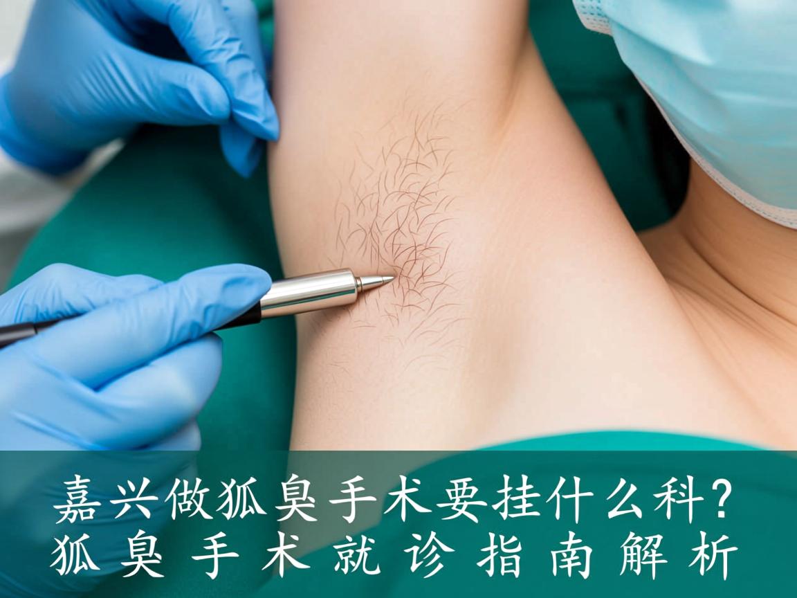 嘉兴做狐臭手术要挂什么科？狐臭手术就诊指南解析