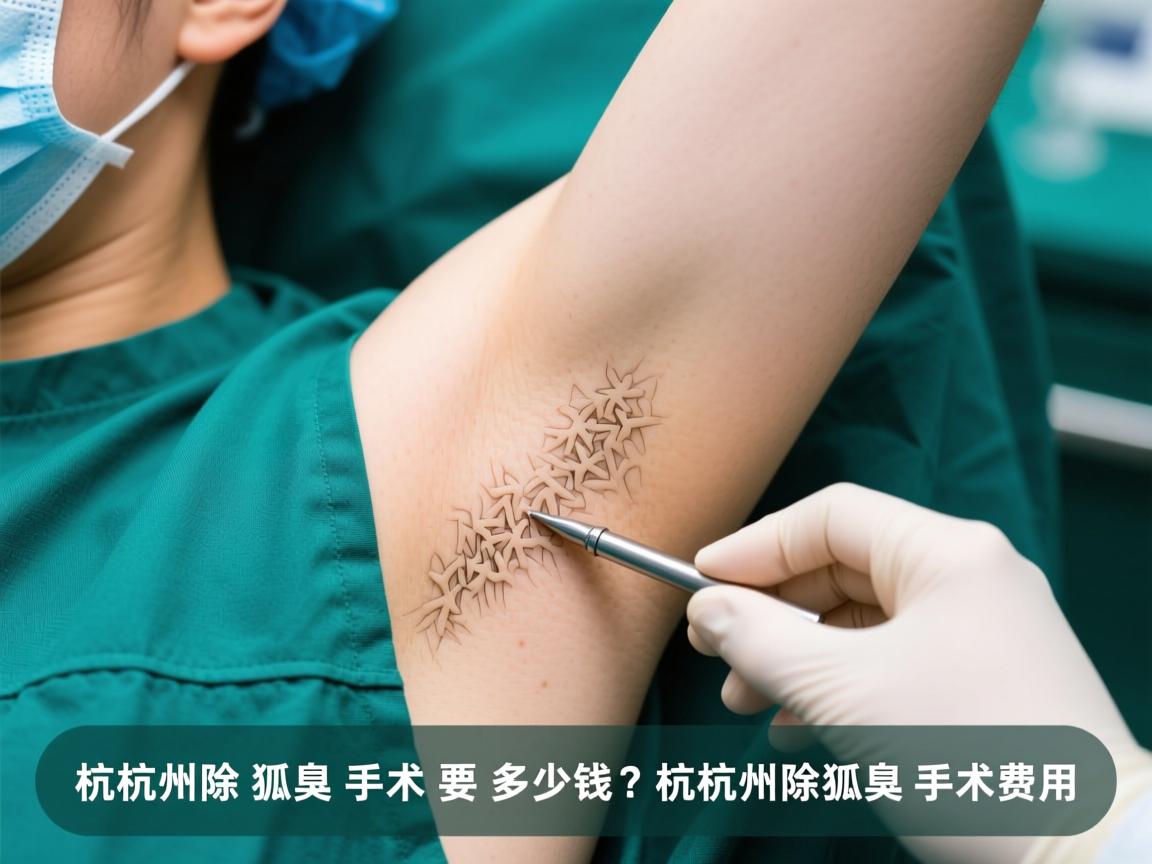 杭州除狐臭手术要多少钱？深度解析杭州除狐臭手术费用