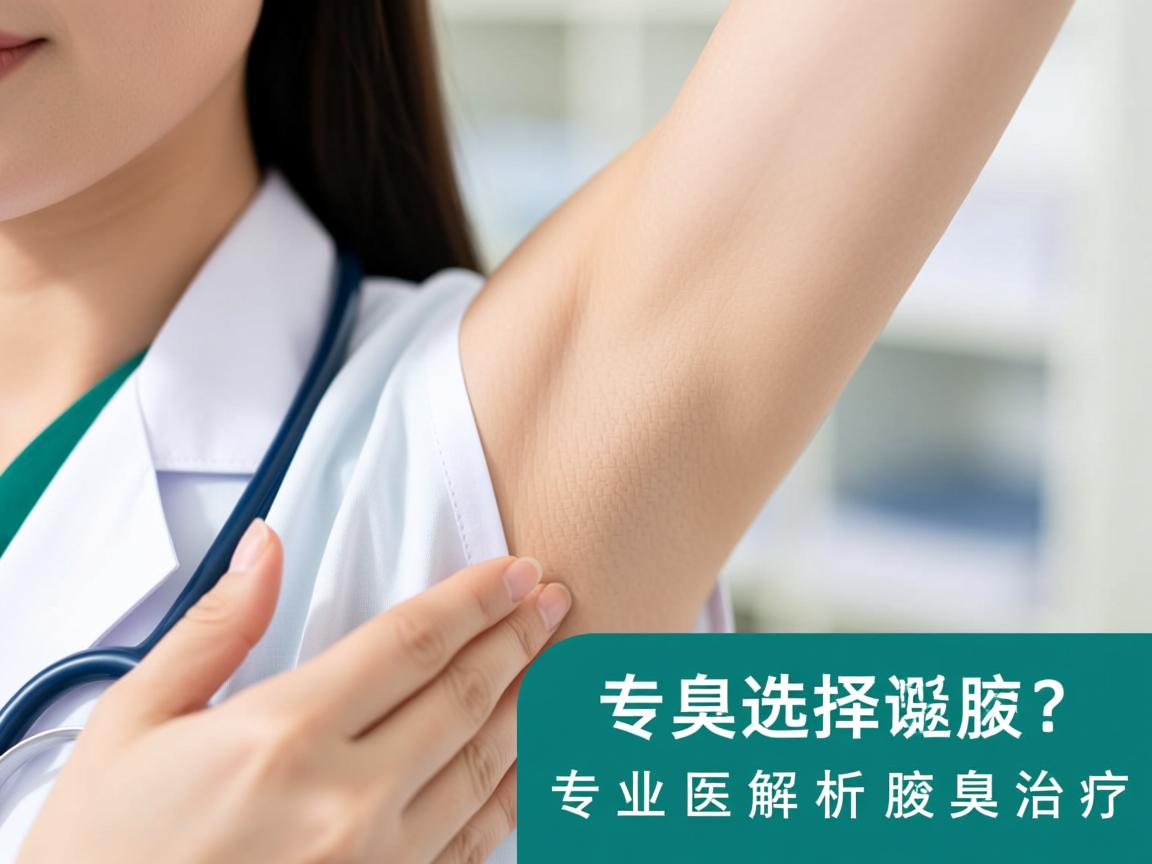 腋臭治疗选择难题？腋臭专科医院专业解析腋臭治疗