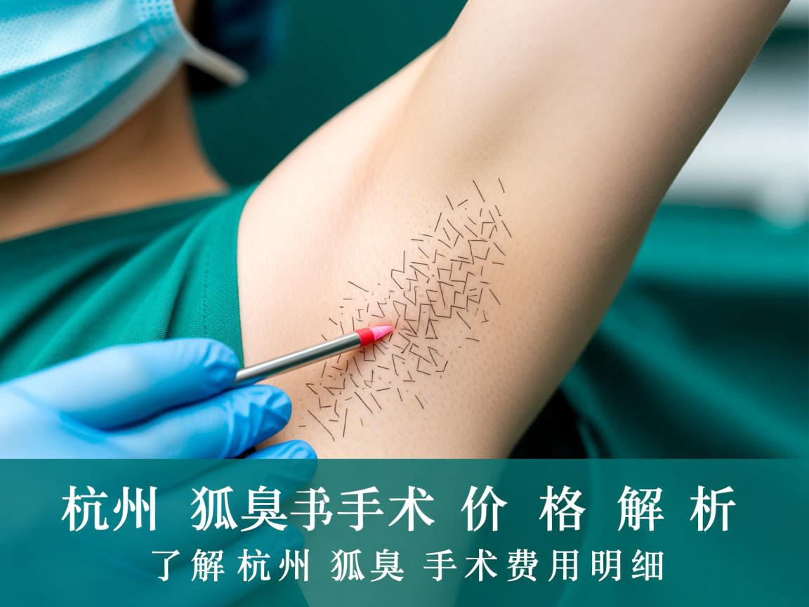 杭州狐臭手术价格解析,了解杭州狐臭手术费用明细 杭州狐臭手术价格解析,了解杭州狐臭手术费用明细