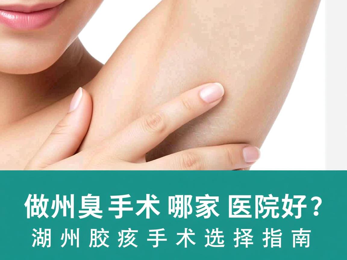 在湖州做腋臭手术哪家医院好？湖州腋臭手术选择指南