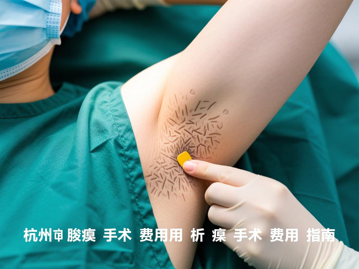 杭州腋臭手术费用解析，专业视角下的腋臭手术费用指南