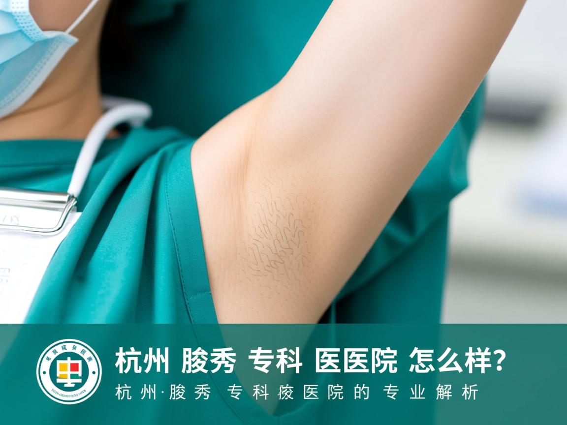 杭州腋秀专科医院怎么样？杭州腋秀专科医院的专业解析
