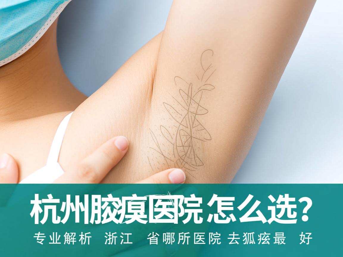 杭州腋臭医院怎么选？专业解析浙江省哪所医院去狐臭最好