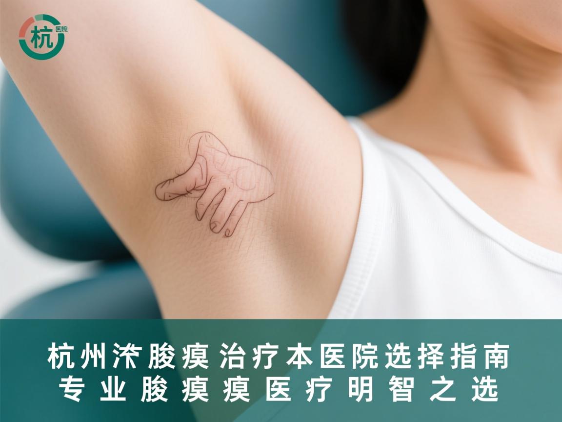 杭州腋臭治疗医院选择指南，专业腋臭医疗的明智之选