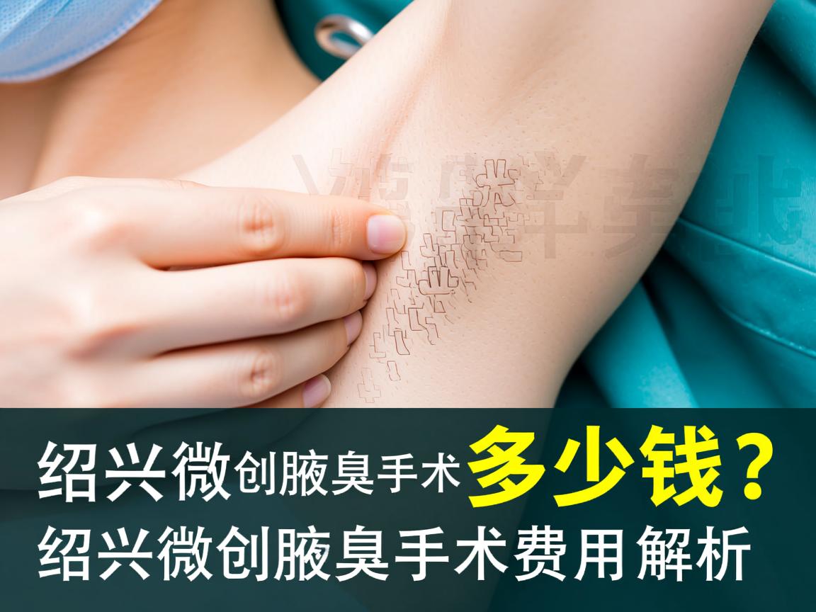 在绍兴做微创腋臭手术多少钱？绍兴微创腋臭手术费用解析