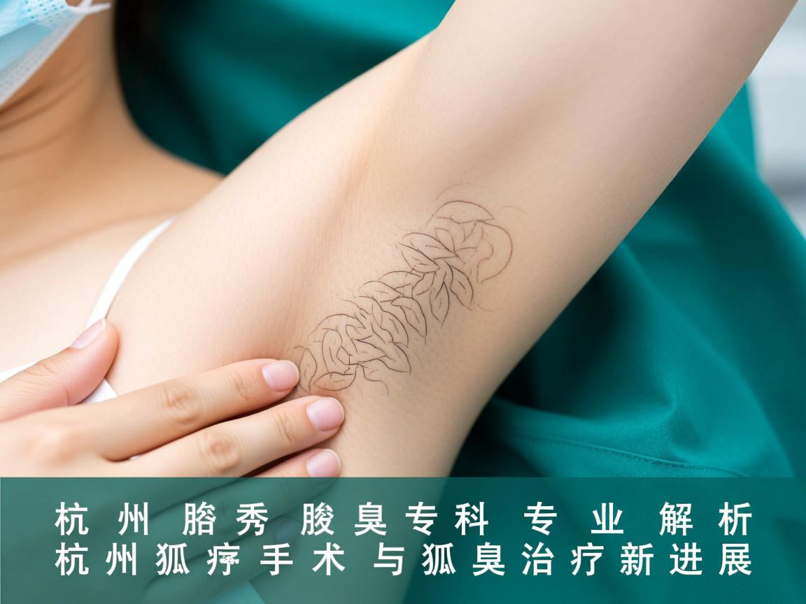 杭州腋秀腋臭专科，专业解析杭州狐臭手术与狐臭治疗新进展