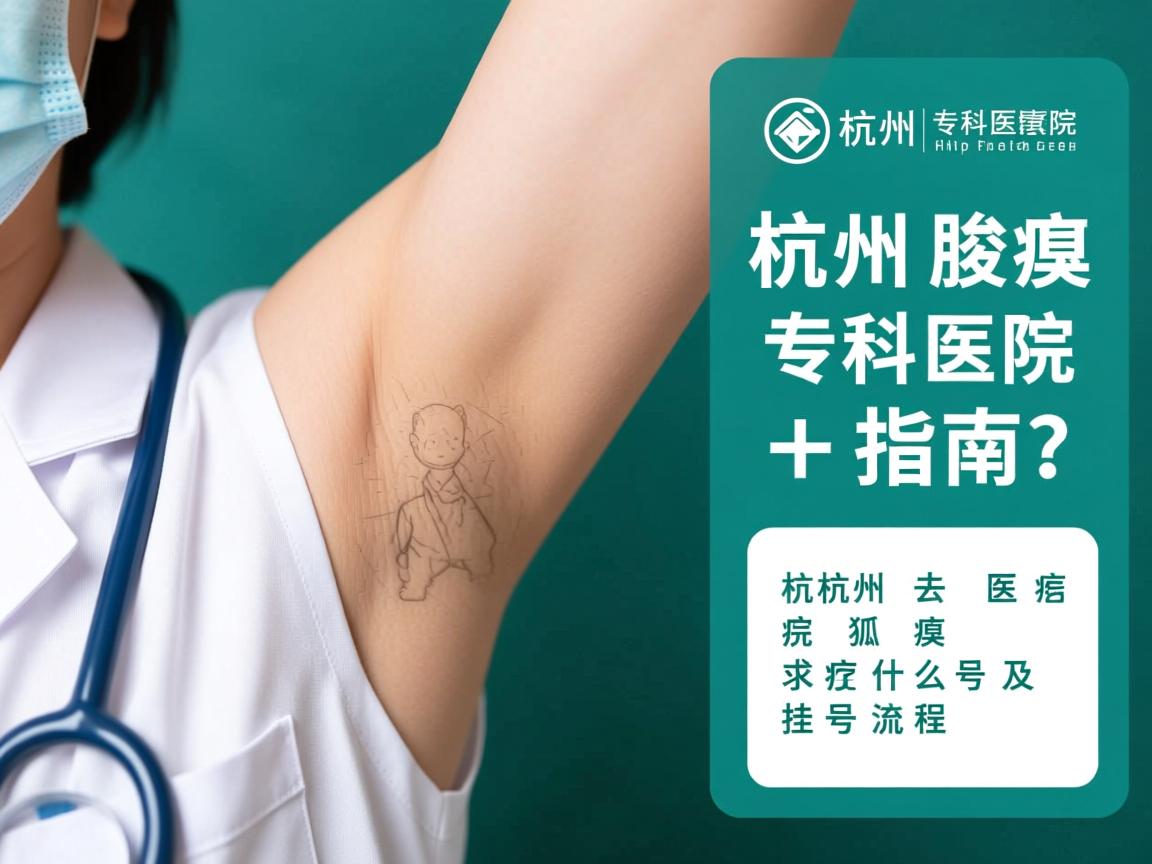 杭州腋臭专科医院指南,杭州去医院狐臭挂什么号及挂号流程 杭州腋臭专科医院指南,杭州去医院狐臭挂什么号及挂号流程