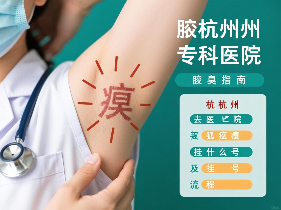 杭州腋臭专科医院指南,杭州去医院狐臭挂什么号及挂号流程 杭州腋臭专科医院指南,杭州去医院狐臭挂什么号及挂号流程