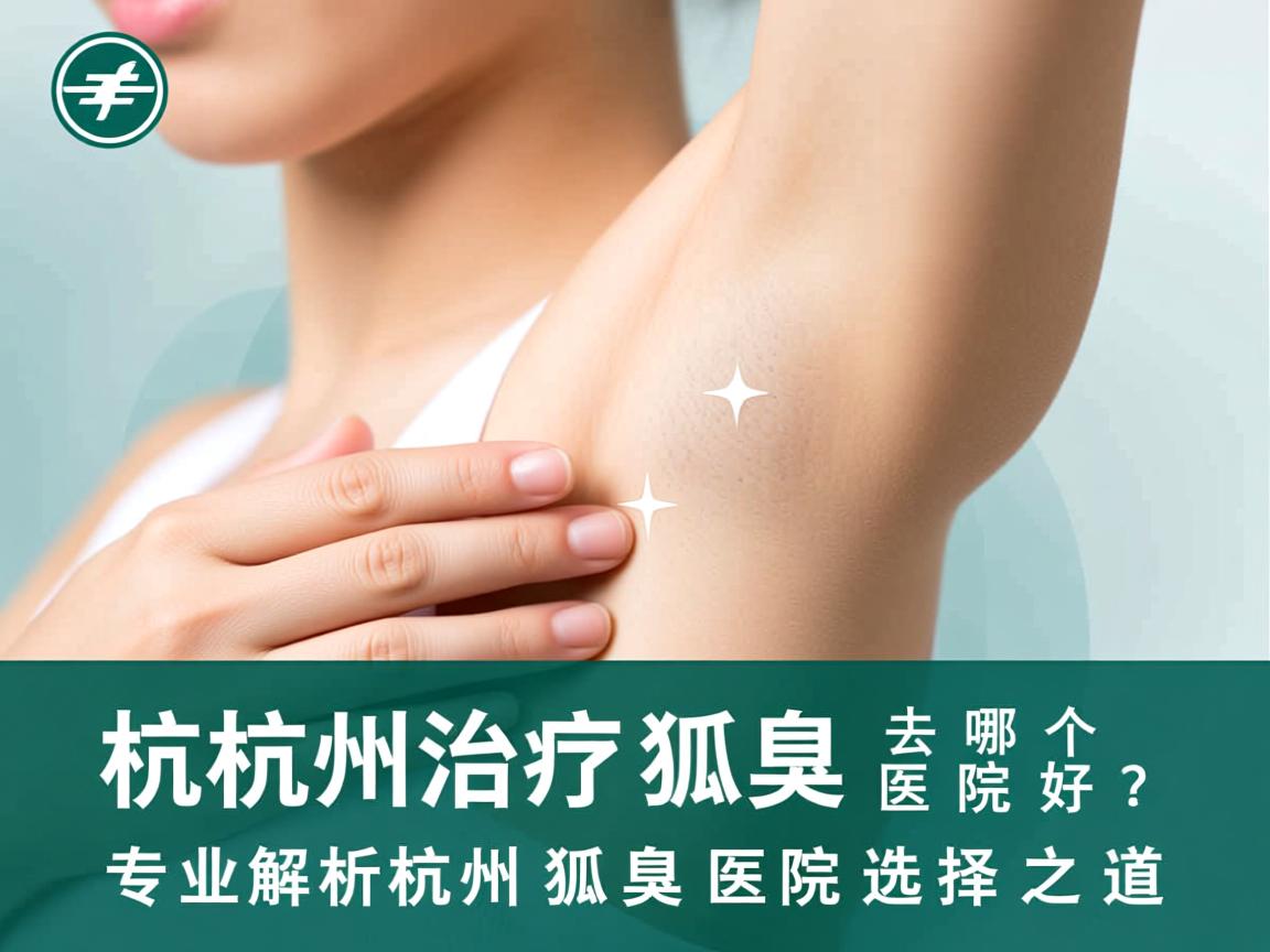 杭州治疗狐臭去哪个医院好?专业解析杭州狐臭医院选择之道 杭州治疗狐臭去哪个医院好?专业解析杭州狐臭医院选择之道