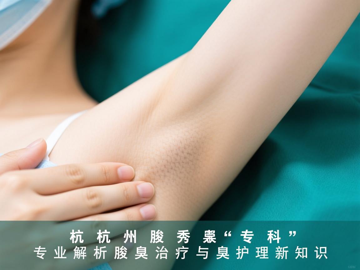杭州腋秀腋臭专科,专业解析腋臭治疗与腋臭护理新知识 杭州腋秀腋臭专科,专业解析腋臭治疗与腋臭护理新知识