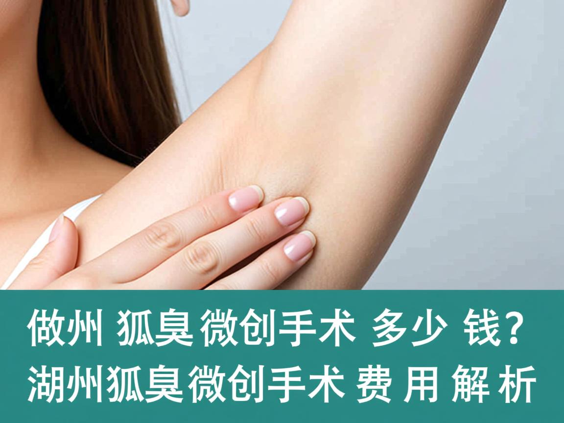 在湖州做狐臭微创手术多少钱?湖州狐臭微创手术费用解析 在湖州做狐臭微创手术多少钱?湖州狐臭微创手术费用解析