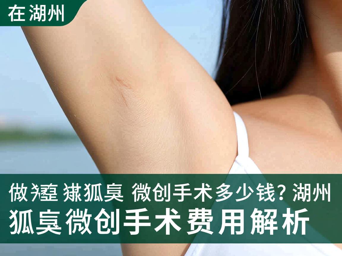 在湖州做狐臭微创手术多少钱?湖州狐臭微创手术费用解析 在湖州做狐臭微创手术多少钱?湖州狐臭微创手术费用解析