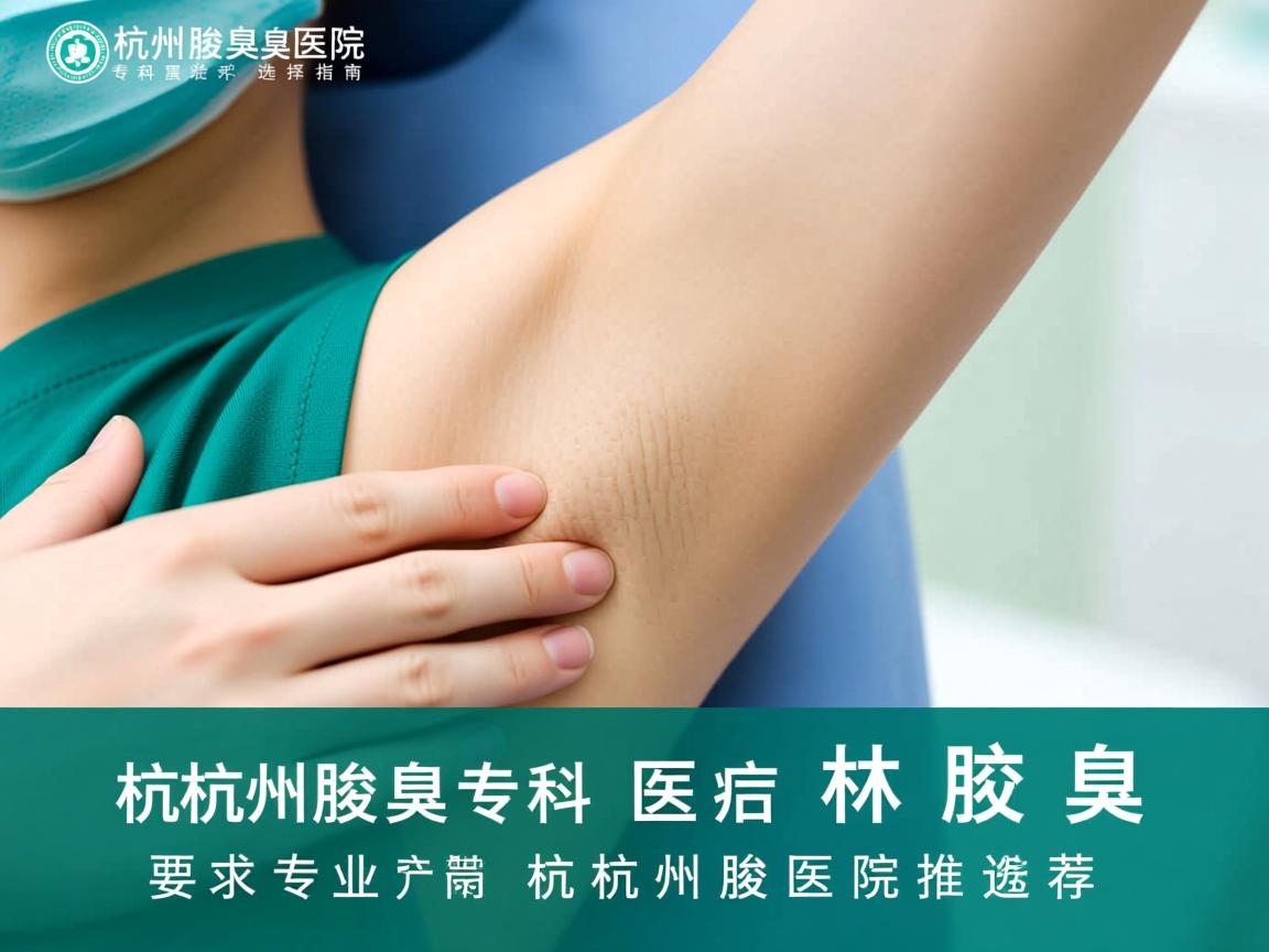 杭州腋臭专科医院选择指南，专业治疗腋臭的杭州腋臭医院推荐